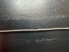 2.15g Vintage Sterling Silver 925 Box Chain Necklace 21 in M