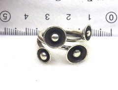 Bold Heart Statement Ring Size 7 US Gothic Punk Hip Hop Fashion Jewelry 7.81 GRM