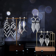 12 Pair Clip on Earrings Dangle Drop Dangle Earrings Set Bohemian Silver