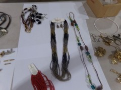 Vintage Mixed Lot of 5 BEADED NECKLACES as pictured