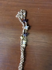 Vintage RARE HTF Retired Kirks Folly Crystal Wizard Necklace/Pin 32″ Chain w/Box