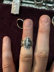 Spoon Ring Lot Of 22 Pieces- Silver Plate& Stainless Steel- Antique & Vintage