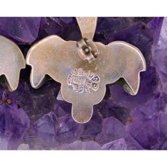 Taxco TS-109 Sterling Silver Grape Cluster Earrings