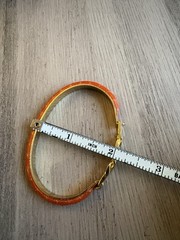 Vintage SIGNED, FLORENCE ITALY 24KT PLATED BRACELET.