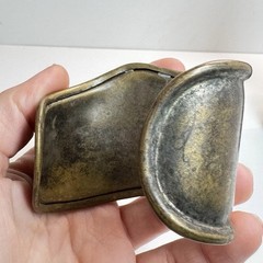 Lot Of 4 Vintage Solid Brass Bracelets Cuff & Bangles Etched Boho Patina