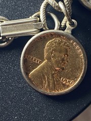 Vintage Coin Charm Bracelet 1940 – 1950’s Nine Coins – Bracelet