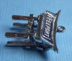 Vintage Freeport torii gate Bahamas sterling charm