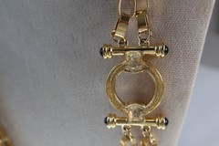 Etruscan Gold Plated Necklace Well Made 30″ N169