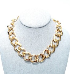 Vintage Cacharel Gold Tone Necklace Rare SEE DESCRIPTION Free Ship!