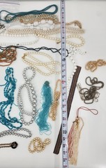 Lot of Vintage Beaded Necklace Assorted Colors Styles Pearls Chains