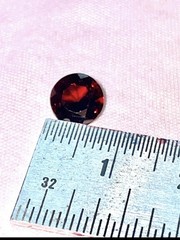 UNIQUE RARE RED BLOOD RUBY GEM OLD FROM BURMA MOGOK