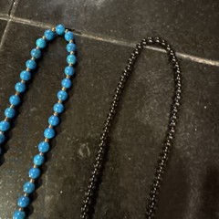 Lot Of 2 Colorful Costume Jewelry Necklaces Long