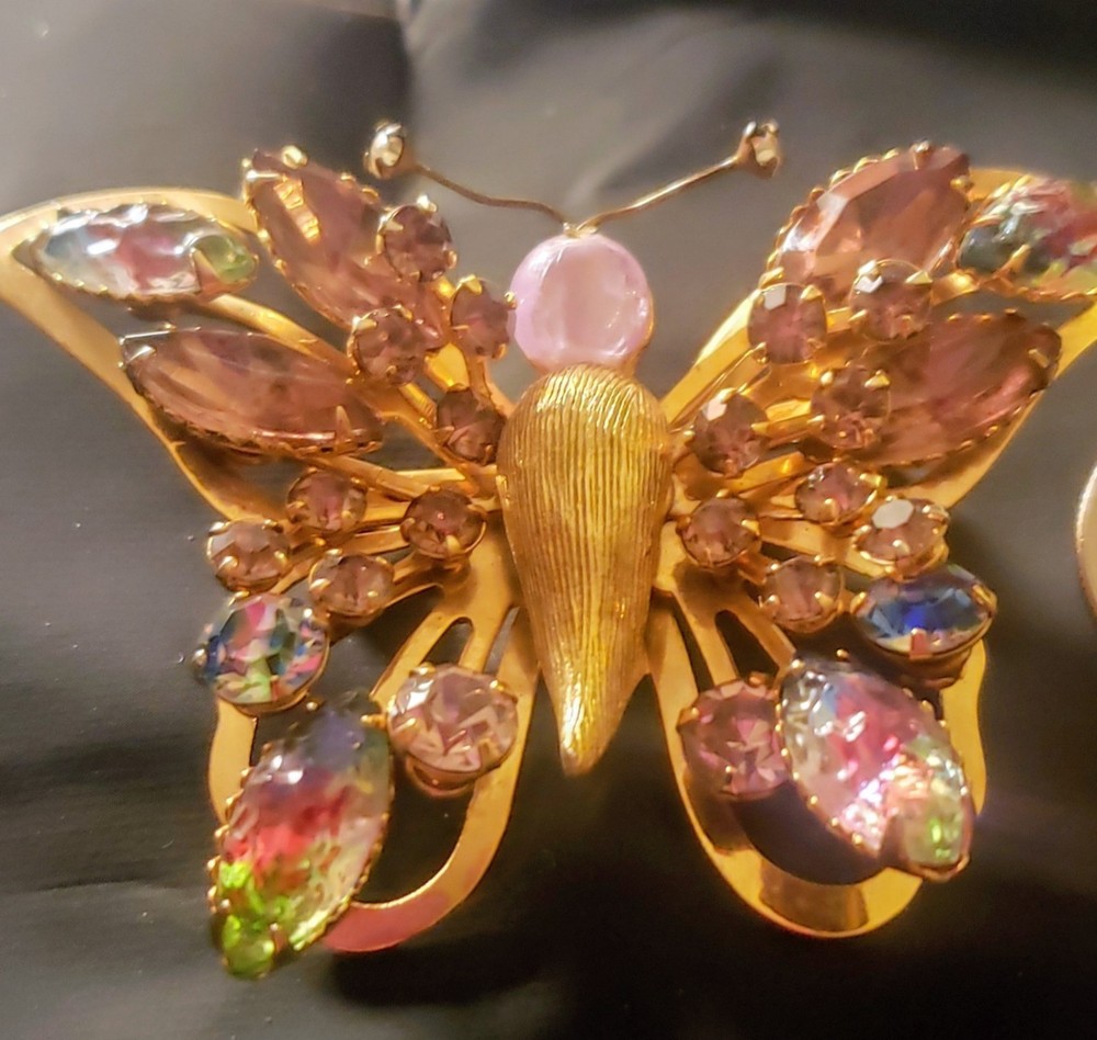 Vintage Selro Selini Butterfly Brooch