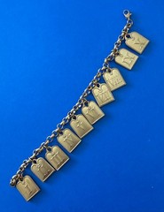 I am Edgar berebi and this my Never Worn 10 commandments Bracelet 1996