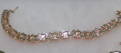 VINTAGE SIGNED CORO PINK THERMOSET NECKLACE 1950’S – 1960’s