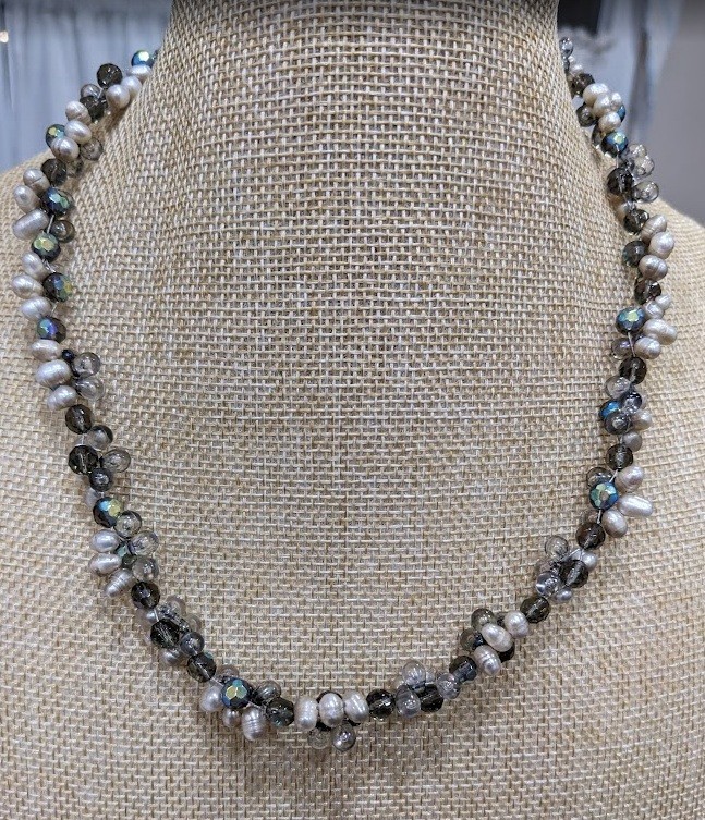 Vintage Cookie Lee Freshwater Pearls Necklace FREE SHIPPING