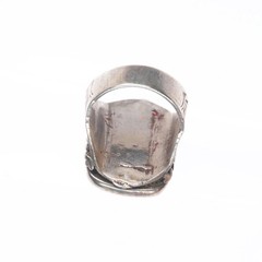 sz5 c1930’s Cerrillos Turquoise ingot/sterling silver vintage Navajo ring