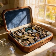 Huge Estate Heirloom Cameo Vtg Mod Romantic Jewelry Lot Brooch Locket Flowers
