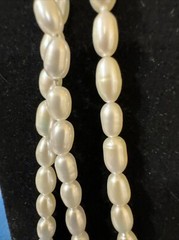 Vintage 74” Freshwater Pearl Single Strand Necklace w/150 Pearls~85 Grams