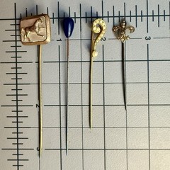 Antique Stick Pins – Victorian /Early 20th Century – Lot of 4 – Jewelry