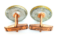 Vintage Remington Peters 20 Gauge Shotgun Cufflinks