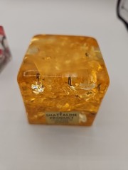 Vtg Lucite Resin Ring Lot 6 Flower Dice Chunky Mixed Sizes C1