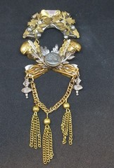 Vintage John Wind Maximal Art 1988 Chatelain Brooch