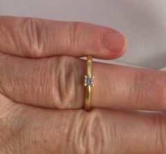 Vintage Jewellery Gold Ring size P Jewelry