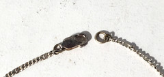 Vtg Sterling Silver MEXICO Abalone Charm Bracelet Lot 8.25″