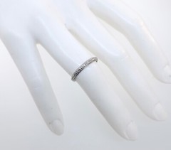 Antique Art Deco 1920’s 18k White Gold Wedding Band **EXCELLENT CONDITION**