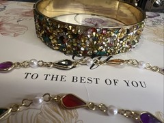 Multicolor Vintage Jewelry Set