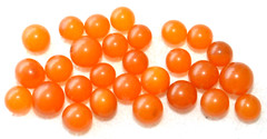 ✅ 20gr RUSSIAN SOVIET BALTIC SEA AMBER BOLLS NECKLACE 老琥珀 BEADS STONE ROCK PIN ☭