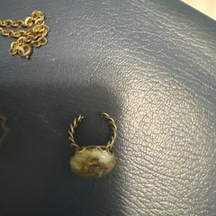 Vintage West Germany Fragonard Porcelain Cameo Necklace Set
