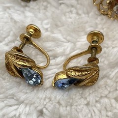 Vintage Screw Back Earring Jewelry Lot 6 Pairs NICE UNIQUE