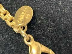 Vintage Lot Of 2 Necklaces Park Lane & Carol Lee Gold Tone