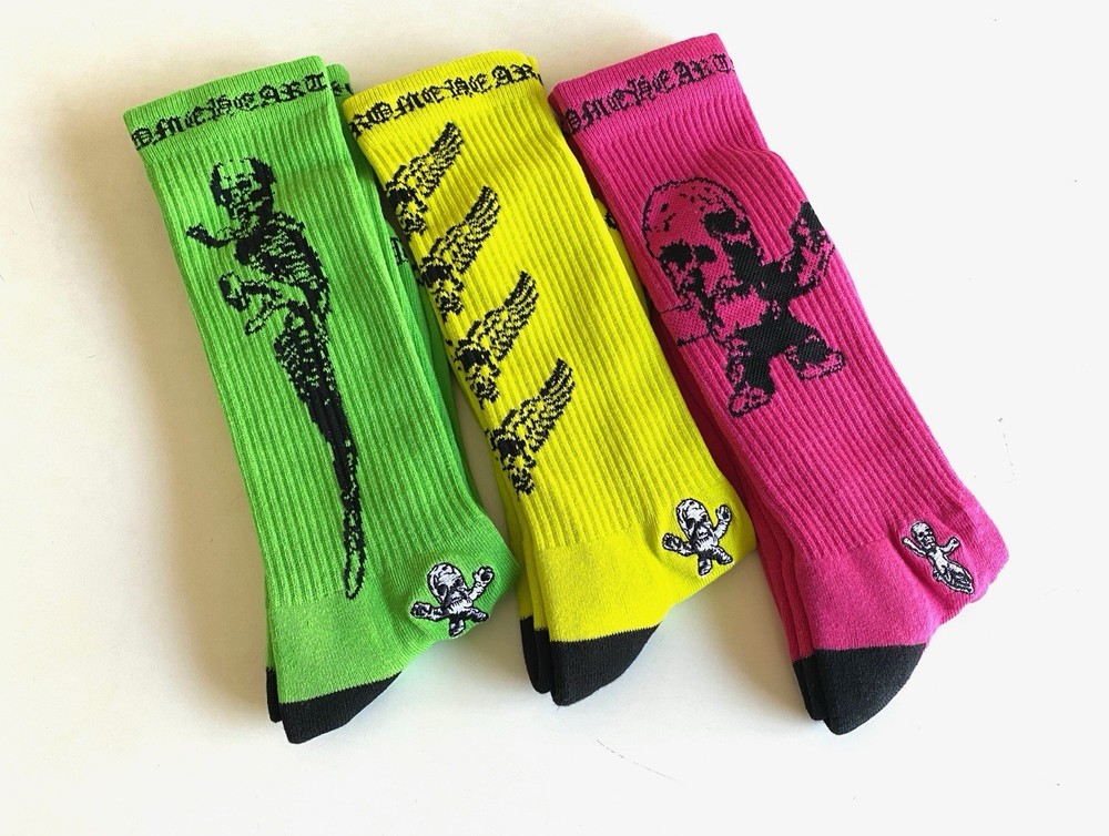 Chrome Heart Foti Socks – 3 Pack (fits All Feet Sizes) (new)
