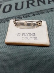 Vintage Flying Colors “Teacher” Pin Brooch Rare Flying Colors