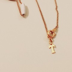 Authentic Vintage Trifari Gold White Milk Glass Bead 22″ Matinee Necklace T Tag