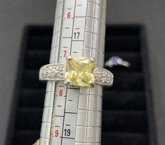✨Lot Of 5 Vintage To Now Beautiful Gemstone Estate Rings, All Size 7.5✨