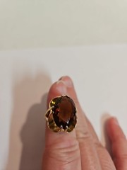 18 kt Gold Plated HGE Cocktail Ring