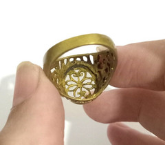Vintage Ancient Bronze Antique Ring Rare Style Roman Old bronze Ring Extremely