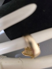 ERWIN PEARL “KING TUT” RING WITHM DEFECT