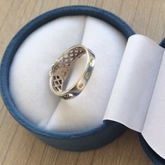 Vintage Silver Jewelry Ring Crocheted Pattern 925 Soviet Star Marked