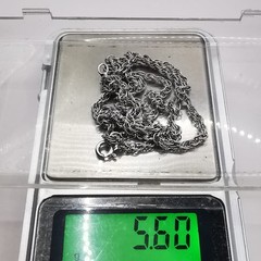 Vintage Beautiful Jewelry Chain Necklece,925 Sterling Silver,Signed , 5,60g