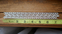 Sterling Silver 21mm Wide Bracelet Pave’ Hearts w Clear CZs 7″ Long in Black Box