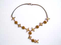 Ypsilon Necklace Fashion Jewelry Enamel 37.7 G/Length Approx. 39 Cm