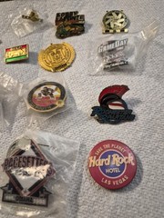 Large Vintage Pin Collection, Disney, Elk Lodge, Animals & More Lot Of 45