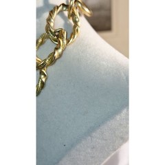 A Vintage Erwin Pearl Chunky Chain Necklace And Bracelet Set Mob Wife Nautical