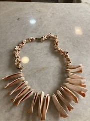Unique Vintage Seashell Necklace