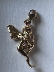 6 Vintage Kirks Folly Fairy Angels Charms Retired NIB Full Set